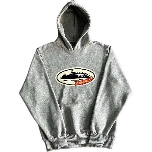 corteiz hoodie 'Aufentic' grey