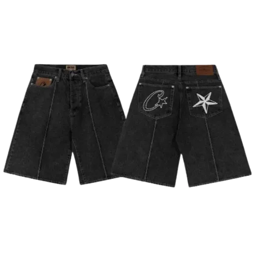 corteiz jeans shorts jorts C-stars