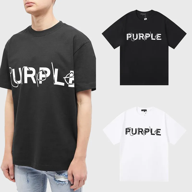 purple brand T-shirt