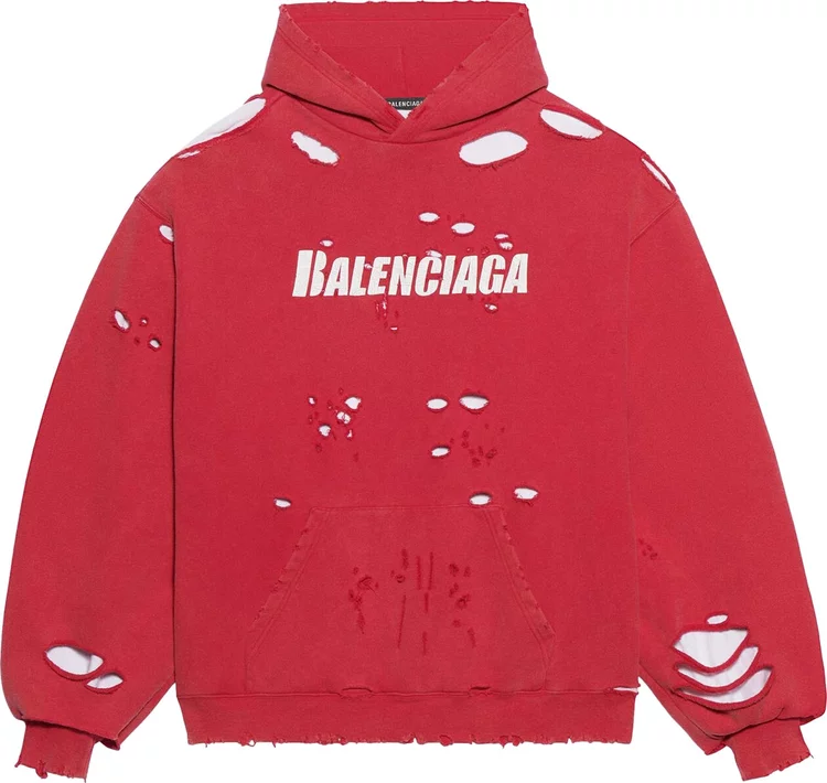 Balenciaga Ripped Hoodie